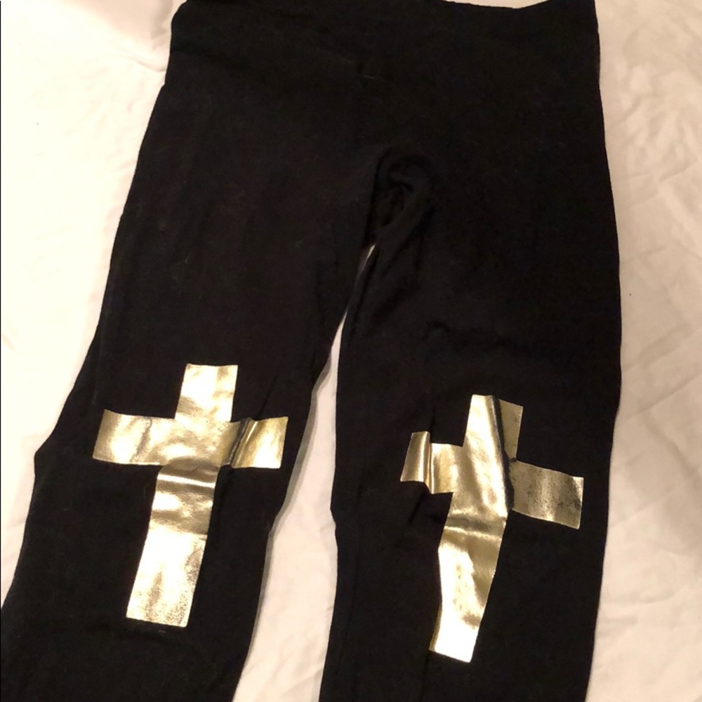 Cross leggings